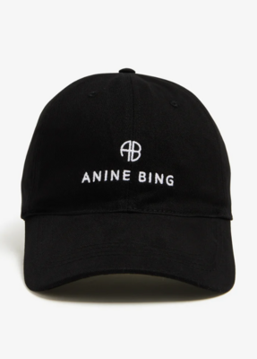 ANINE BING Gorra de béisbol Jeremy negra